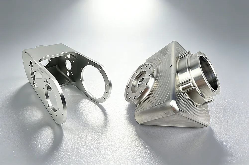 ロボットの軽量部品におけるアルミニウム合金 CNC 加工の中心原理と応用。