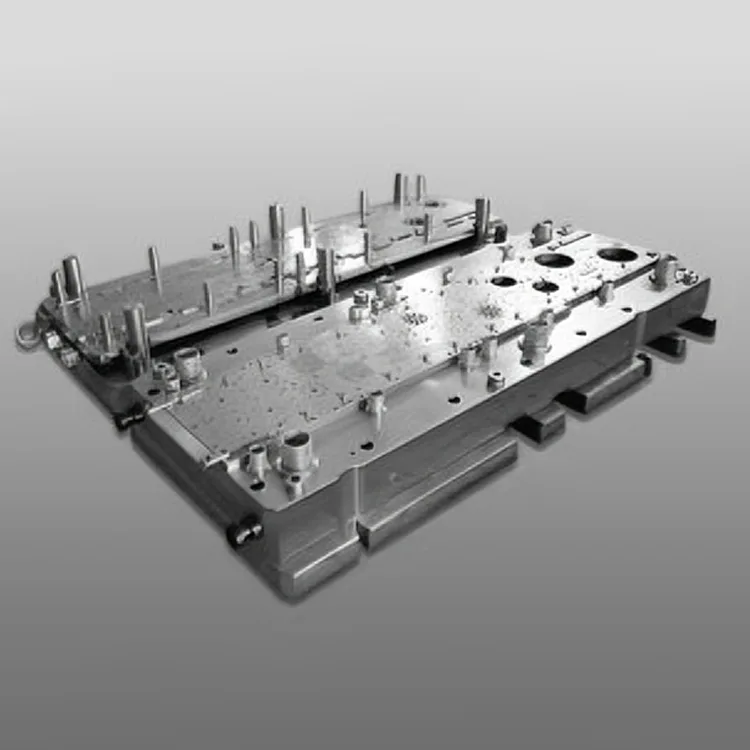 洗濯機モーター用二列順送金型