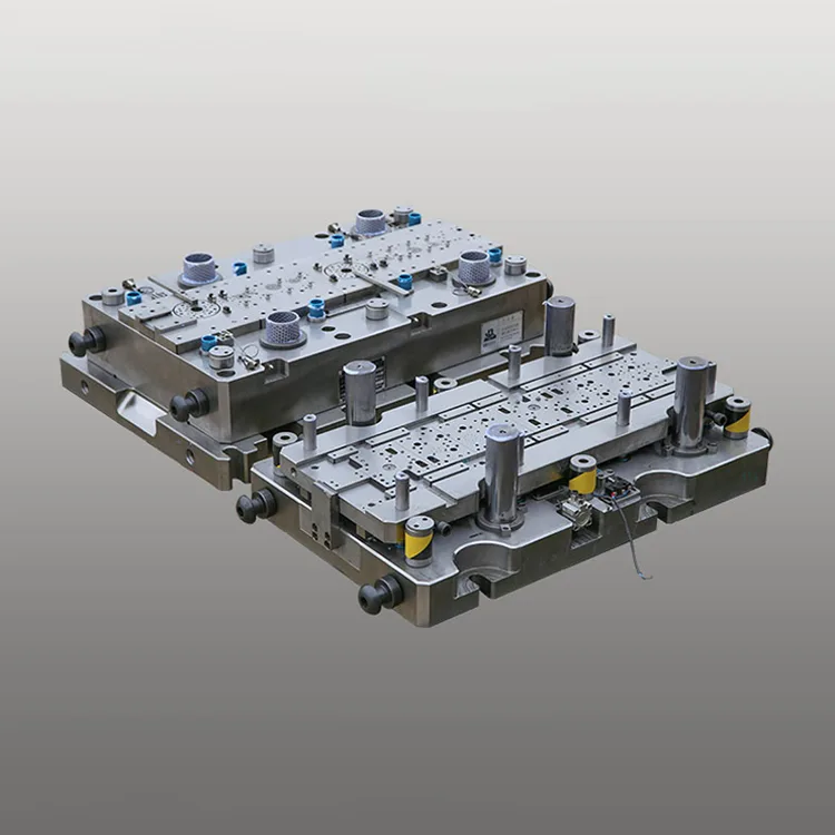 自動車小型モーターローター用2列大型回転順送金型