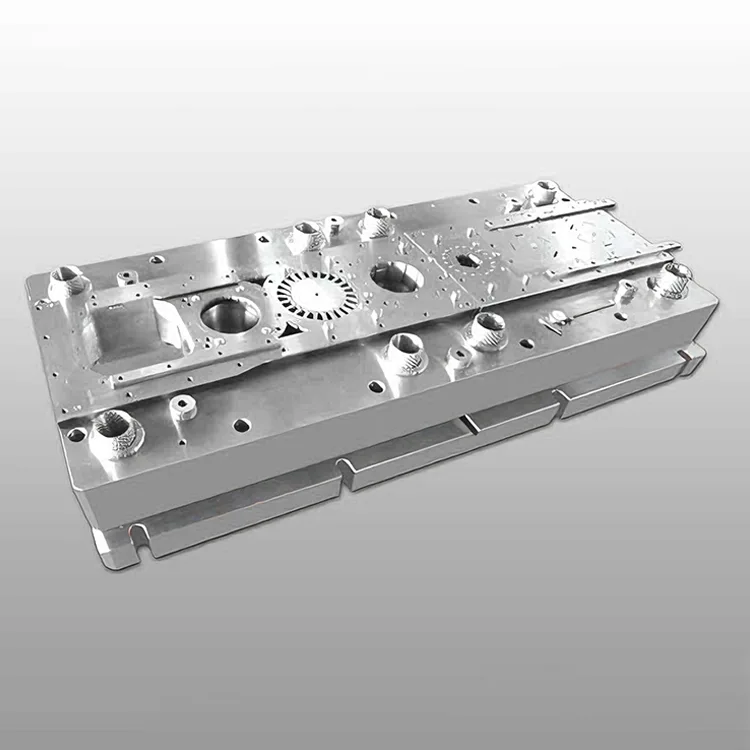 自動車用永久磁石モーターコア用順送金型